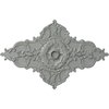 Ekena Millwork Melchor Diamond Ceiling Medallion (Fits Canopies up to 4"), 67 1/4"W x 43 3/8"H x 4"ID x 2"P CM70X43ML